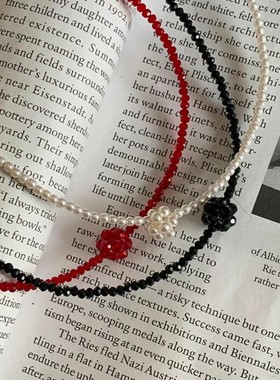 八0514韩国东大门首饰项链4229415春季别致通勤高档纯色都市正品