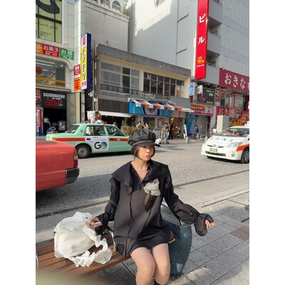 九0322韩国东大门衬衫-区PALETTE-8753621街头休闲简洁直邮气质