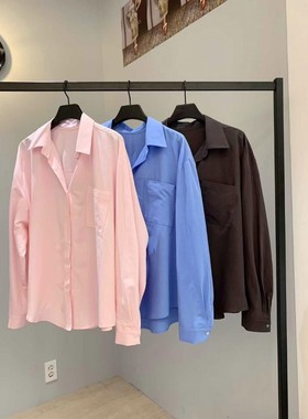 九0927韩国东大门衬衫-区softness-8655189冬季简洁正品流行休闲