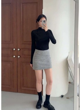 九1129韩国东大门针织衫区Murmuring-8713860冬款流行新款个性