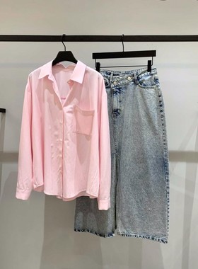 九0927韩国东大门衬衫-区softness-8655190复古直邮档口人气欧美