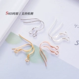 S925, серьги, аксессуары ручной работы, аксессуар, комплект, серебро 925 пробы, DIY, золото 750 пробы