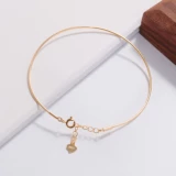 Серебряный браслет из бисера ручной работы, серебро 925 пробы, 18 карат, 14 карат, поделки ручной работы