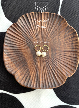 FZF手作玩偶配件mini耳饰手工钩织娃娃珍珠项链换装娃衣配件