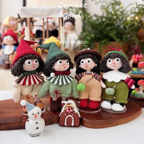 FZF手作原创丝丝小姐圣诞款