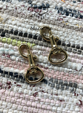 FZF手作 编织包包肩带扣 包带配件 编织包配件 小香风肩带配饰