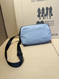 出口外贸尾货简约百搭单肩斜挎包防水尼龙布男女通用休闲运动包