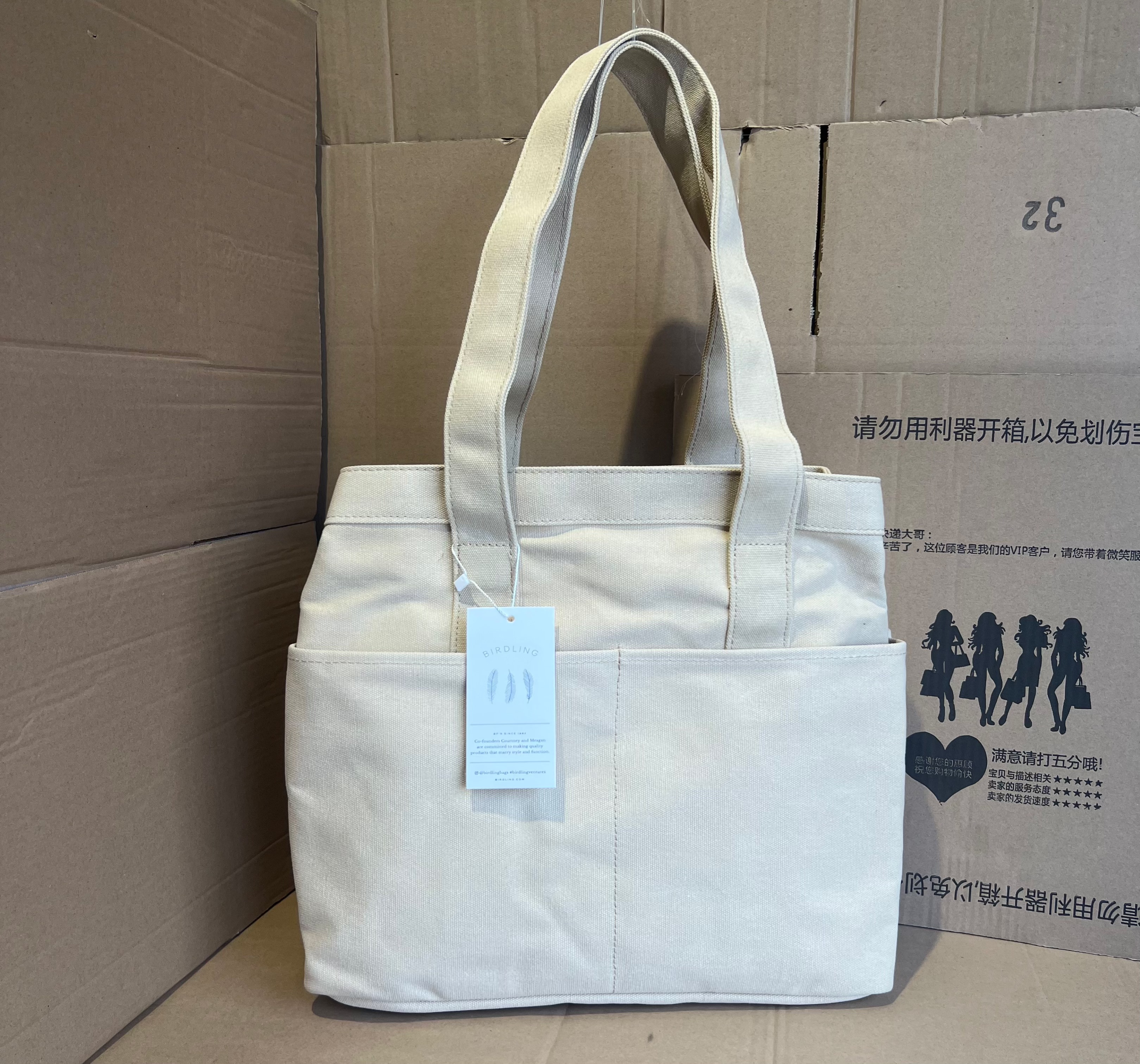 外贸尾货欧美出口单男女通勤日常优质帆布包休闲逛街购物包单肩包