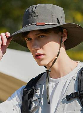 女款登山渔夫帽女户外钓鱼帽