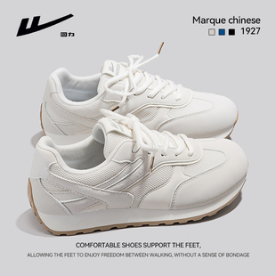 回力德训鞋女款运动鞋2026春季新款爆款百搭软底圆头休闲阿甘鞋子