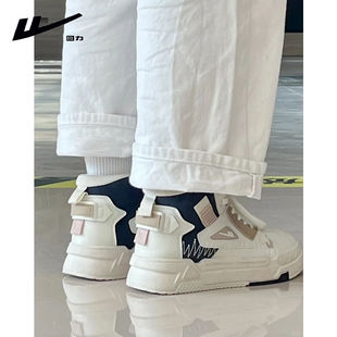 回力女鞋高帮鞋女透气2026春季新款运动板鞋厚底潮流爆款休闲鞋子