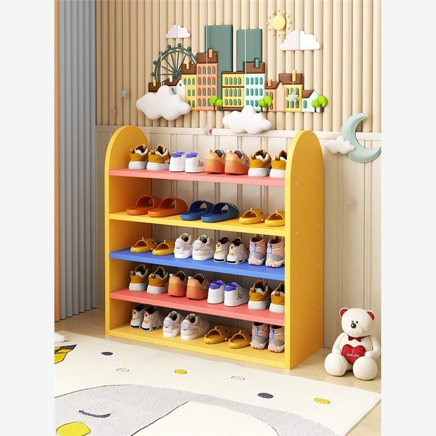 儿童鞋架门口带轮小宝宝