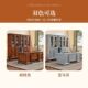古风实木书桌仿古办公室电脑桌椅一体豪华家具组 美式 双色可选