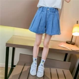 Джинсовая юбка, летняя одежда, шорты, штаны, летняя юбка на девочку, коллекция 2022, в западном стиле, подходит для подростков