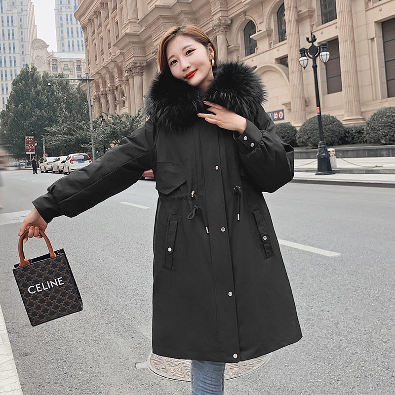单卖派克服外壳女 2021新款替换外皮韩版通用中长款衣壳秋冬外套