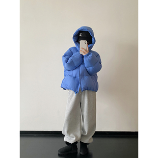 sun柚 秋冬羽绒服外套女 90白鸭绒保暖显瘦可拆卸连帽立领短款