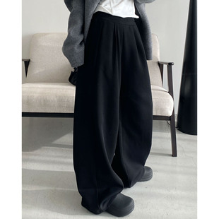 【清仓价】继续陪你过冬返场裤子加绒运动裤阔腿裤拖地百搭休闲裤