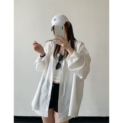 淡人松弛穿搭刚需经典大大件衬衫