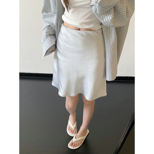 女神裙鱼尾裙中腰斜裁半身裙短裙