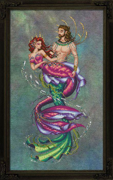 BF   Bella   Filipina   original edition drawing   BF048     Pontus   And   Thalassa
