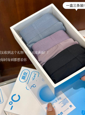 蕉将速干冰爽银离子男士内裤SP105夏季青少年男士平角裤透气舒适