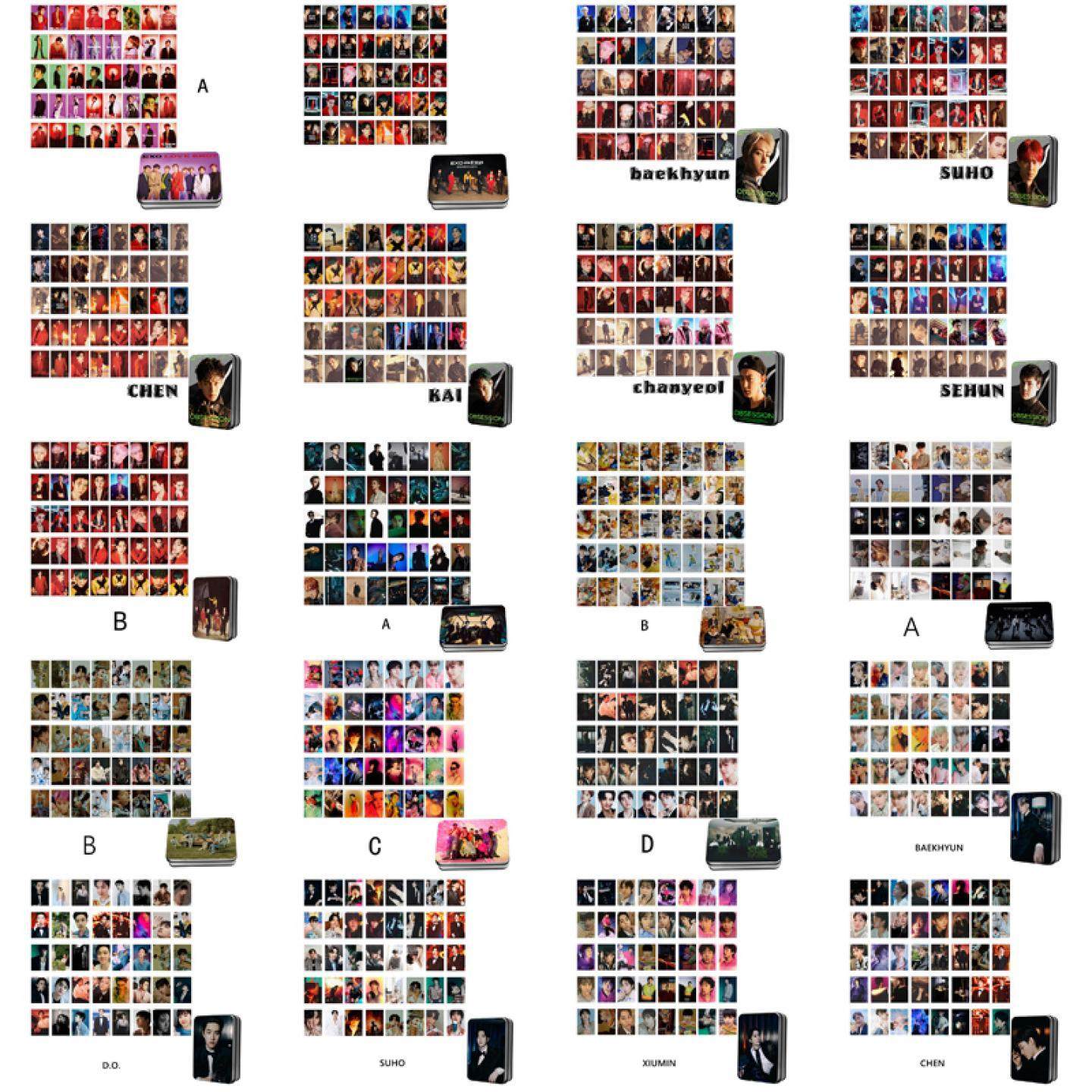 EXO金珉锡金俊勉边伯贤朴灿烈仁