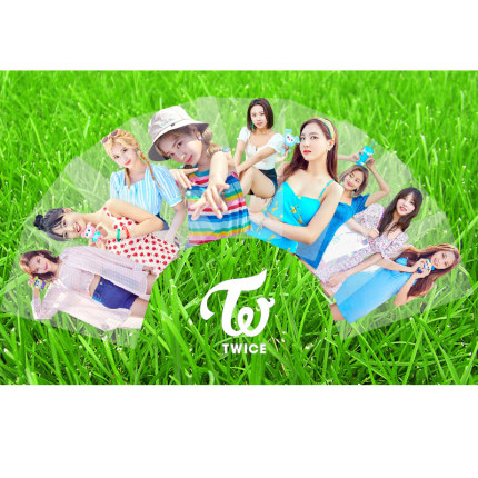 TWICE TWICEZINE JEJU ISLAND EDITION周边同款透明小卡