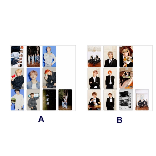 NCT Dream Mini 3 Мы бум окружают наклейки на хрустальные карты