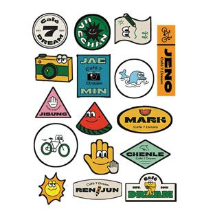 nctdream罗渽民钟辰乐梦队回归 正规三 Reload 周边防水手机贴纸