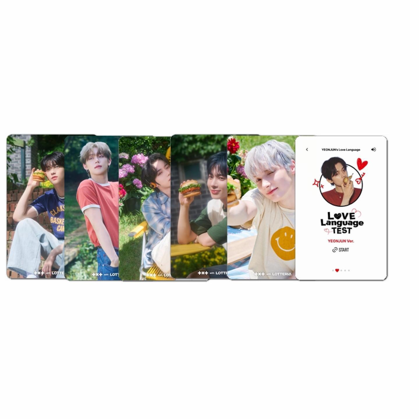 TXT TOMORROW X TOGETHER崔然竣 崔秀彬 周边小卡