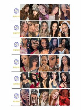 KATSEYE MANON SOPHIA DANIELA、LARA MEGAN  周边小卡