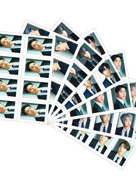 防弹少年团7周年金南俊金泰亨闵玧其周边一寸证件照