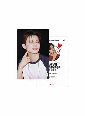 TXT 崔然竣 Yeonjun 个人版 周边闪卡小卡