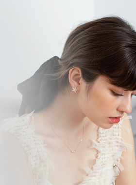 Cider 星星海洋系列珍珠耳钉高级感耳环小众优雅耳饰2020年新款