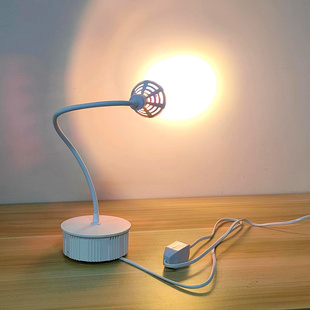 座式输入220V输出12V50W无极调光卤素射灯工作照明灯黄光卤钨暖光