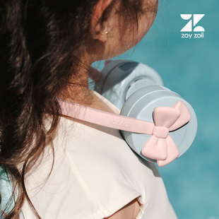 随身充电学生 ZoyZoii儿童挂脖小风扇usb无叶迷你电风扇手持便携式