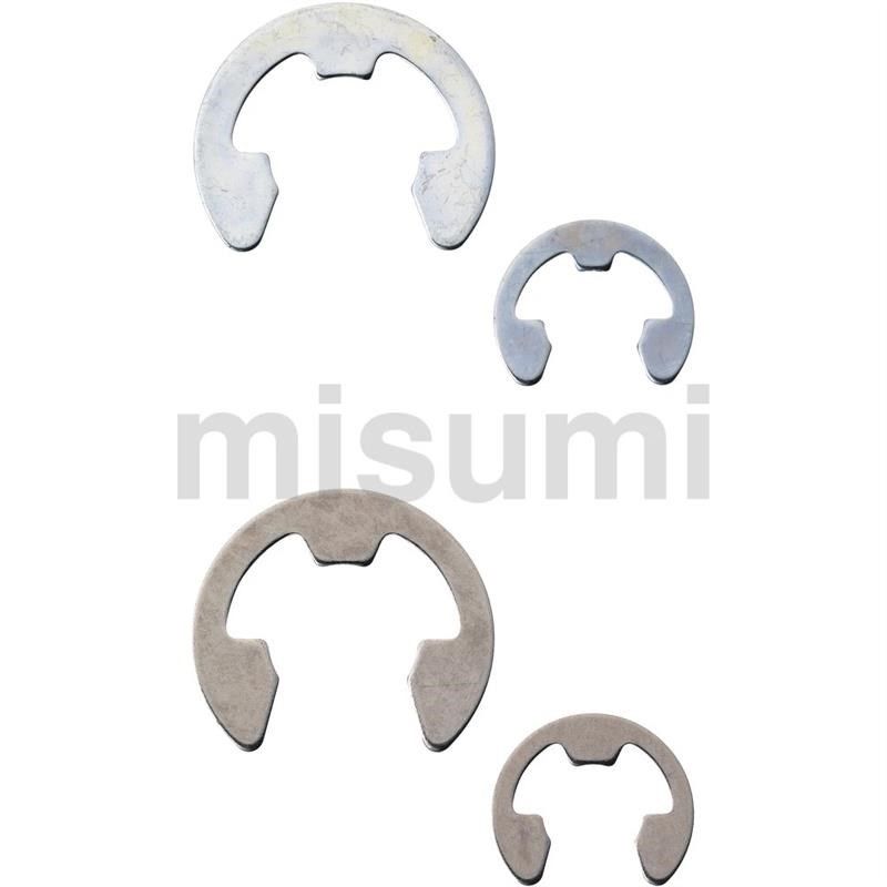 tNETW卡簧不锈钢E型扣环NETWS1.2/1.5/2/2.5/3/4/5/6/7/8/9