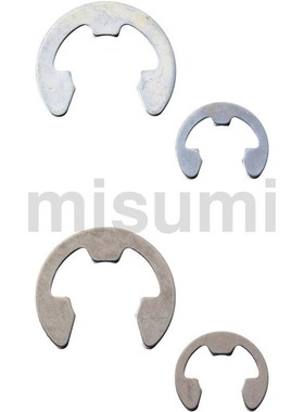 tNETW卡簧不锈钢E型扣环NETWS1.2/1.5/2/2.5/3/4/5/6/7/8/9