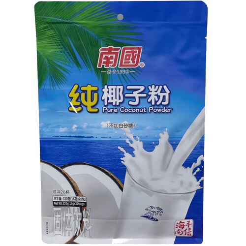 原味纯椰子粉南国无蔗糖