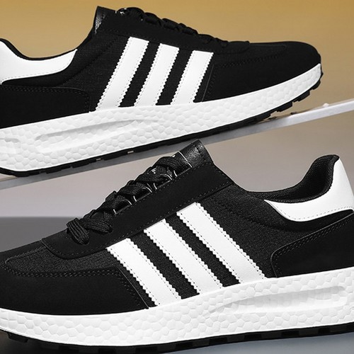 外贸男女运动休闲鞋春秋厚底