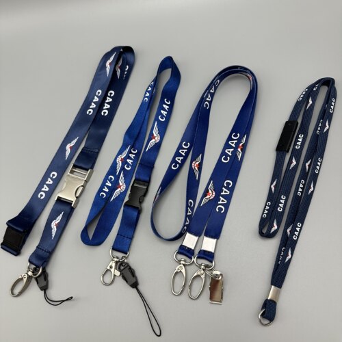 CAAC中国民航新版金属宽版窄版证件套挂绳机组卡套胸卡登机牌挂饰