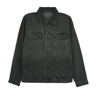 IRA男装秋季新品牛仔外套男韩版潮流潮牌工装夹克男上装