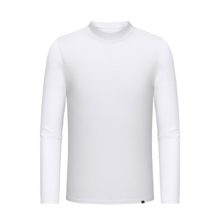 IRA【温暖绒】秋季新款柔软半高领打底衫男式蓄热保暖长袖T恤