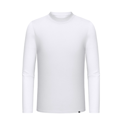 秋季上新柔软半高领打底衫男