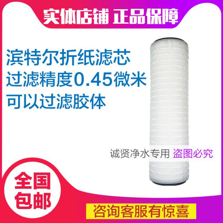 滨特尔折纸滤芯 前置滤芯 10寸通用 精度0.45微米 延长主芯寿命
