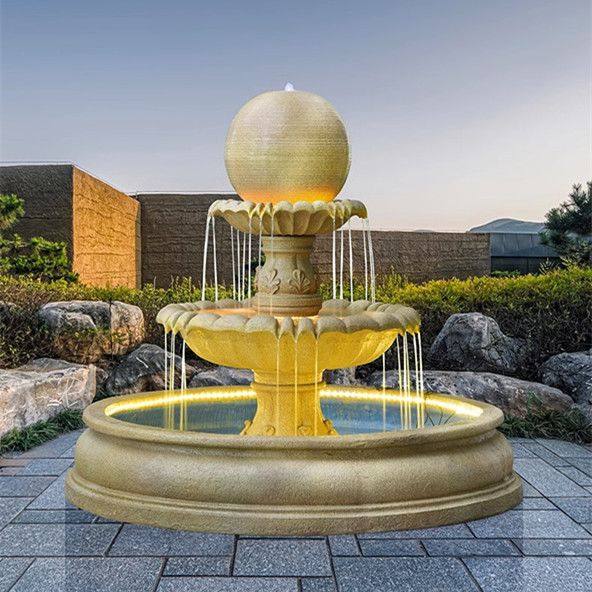 户外庭院鱼池欧式大型水循环流水摆件太阳能招财喷泉加湿落地摆件,家居饰品,流水摆件,淘宝优惠券,粉丝福利购,淘宝优惠卷