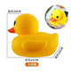 特大港版 大黄鸭不进水漂浮儿童洗澡婴幼儿游泳馆泳池戏水宝宝玩具