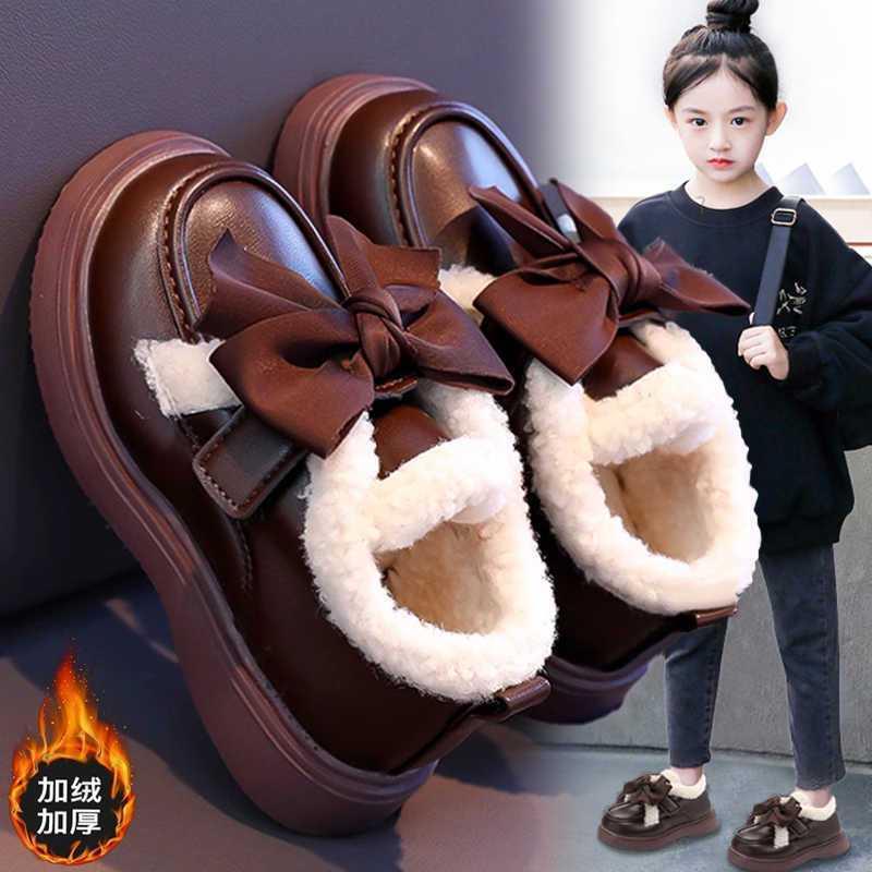 女童皮鞋冬款2025潮牌新