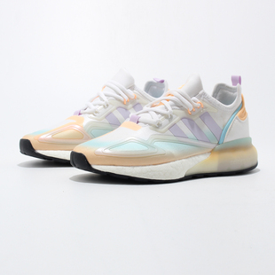 36码 清仓ADIDAS三叶草潮流女鞋 GZ8401 BOOST减震休闲跑步鞋