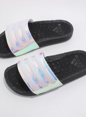 清仓特价ADIDAS阿迪达斯潮流女鞋沙滩鞋BOOST减震运动拖鞋FZ2565
